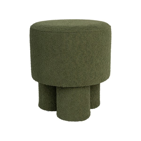 Žalios spalvos iš boucle pufas Marcos – White Label