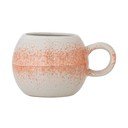 Oranžinės spalvos iš akmens masės puodelis 410 ml Paula – Bloomingville