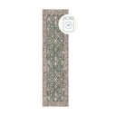 Skalbiamas žalios spalvos kilimas 60x230 cm Beau Floral – Flair Rugs