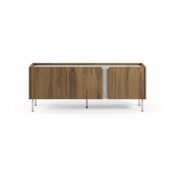 Natūralios spalvos TV spintelė iš ąžuolo 140x54x35,5 cm Lucile – Marckeric