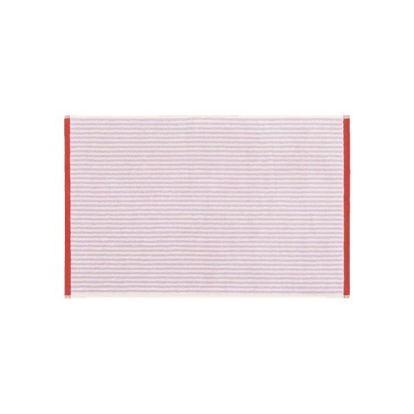 Levandų spalvos/kreminės spalvos iš frote audinio iš medvilnės rankšluostis 50x80 cm Gobo – noo.ma-image-2