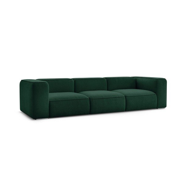 Sofa tamsiai žalios spalvos 345 cm Zephyr – Bobochic Paris-image-3