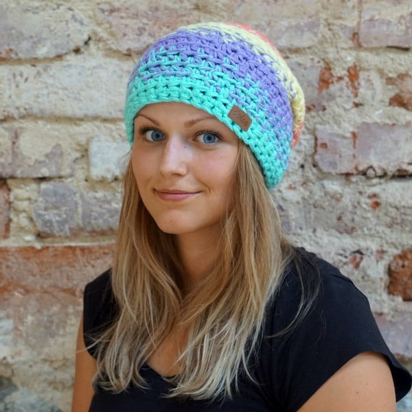 Rankomis megzta kepurė DOKE Candy-image-1