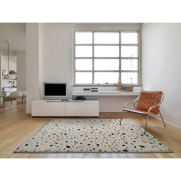 Baltas kilimas Universal Adra Punto, 133 x 190 cm-image-1