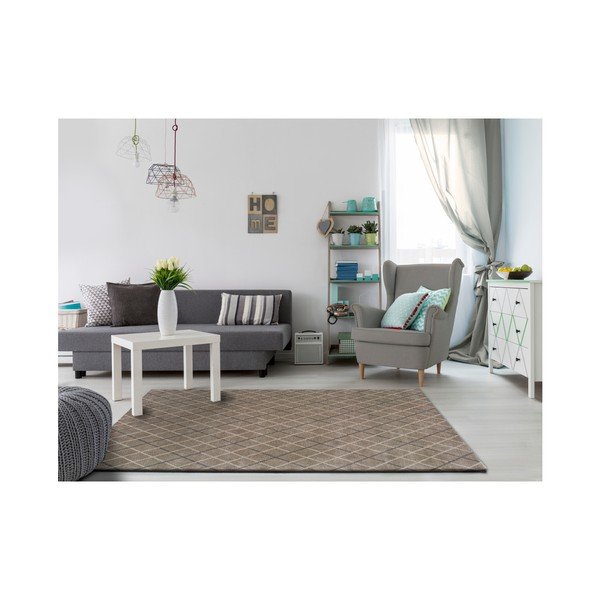 Pilkas lauko kilimas "Universal Sofie Silver", 135 x 190 cm-image-1