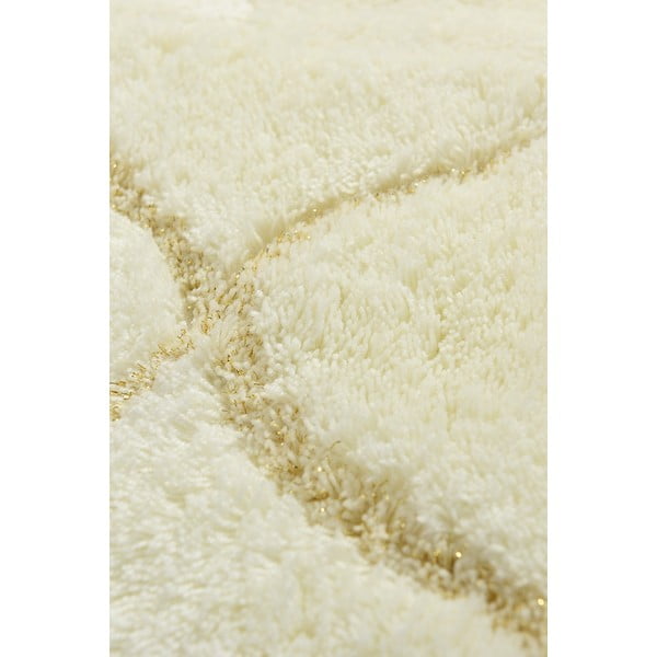 2 smėlio spalvos stačiakampių vonios kilimėlių rinkinys Foutastic Wave-image-3