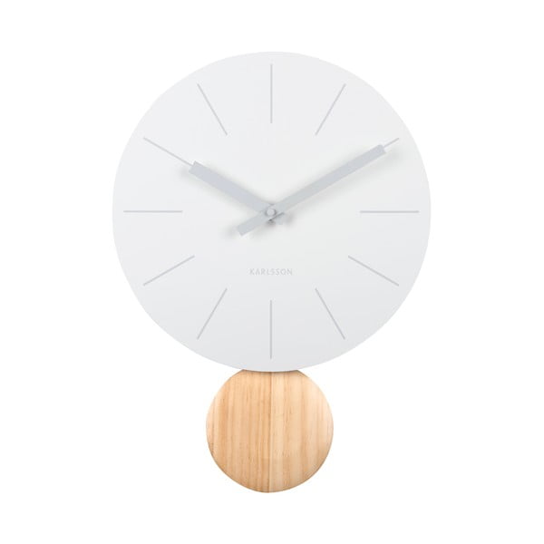 Laikrodis su švytuokle/sieninis ø 30 cm Arlo – Karlsson