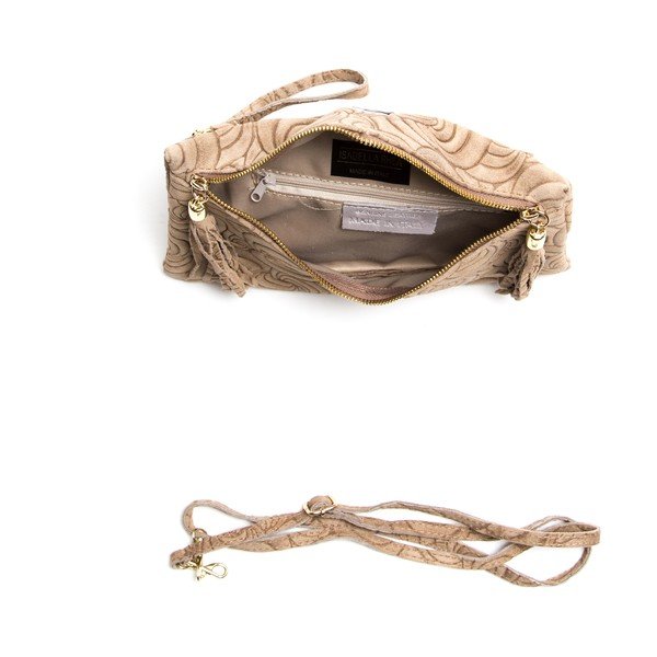 Odinė rankinė "Heloisa", pilkai ruda-image-3