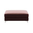 Tamsiai rausvas aksominis pufas Devichy Rothe