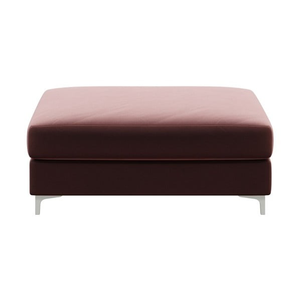 Tamsiai rausvas aksominis pufas Devichy Rothe