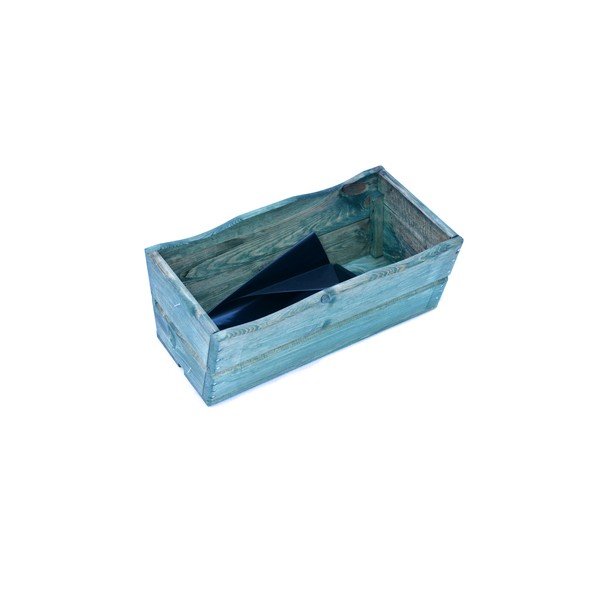 Iš medienos vazonas gėlėms 44 cm – Rojaplast-image-1