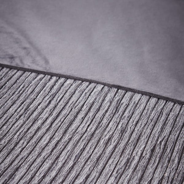 Dvigulė patalynė pilkos spalvos 200x200 cm Allure Sparkle – Catherine Lansfield-image-3