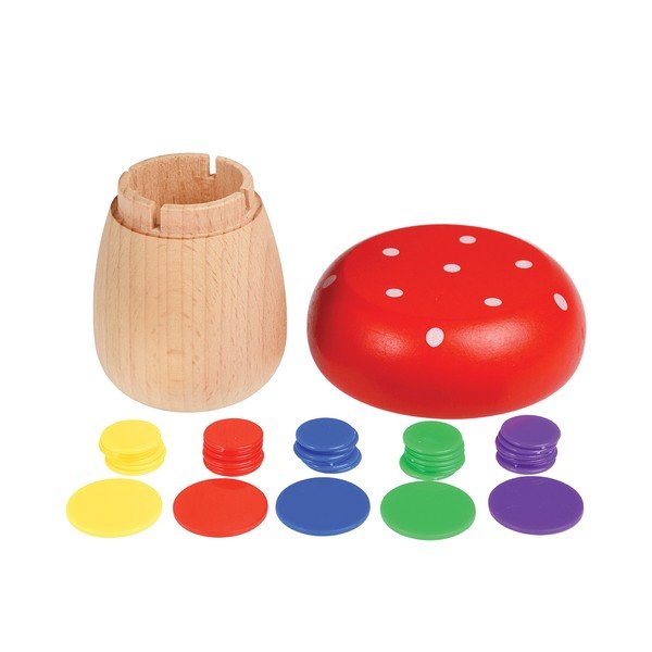 Medinis žaidimas Rex London Mushroom TiddlyWinks-image-1
