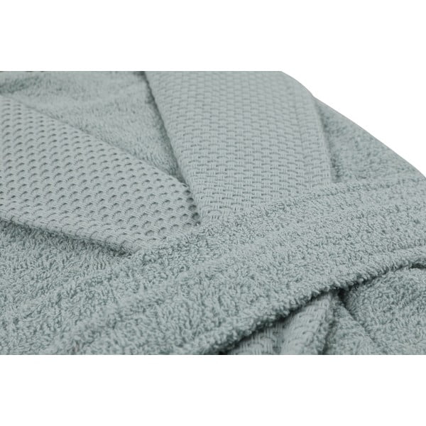 Chalatas mėtų spalvos iš medvilnės M Cappa – Foutastic-image-1