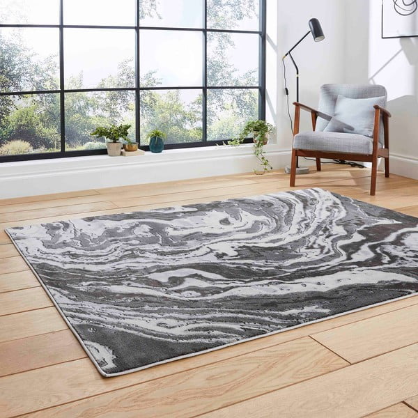 Pilkas kilimas 170x120 cm Apollo - Think Rugs-image-2