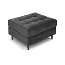 Tamsiai pilka aksominė pakoja Milo Casa Santo