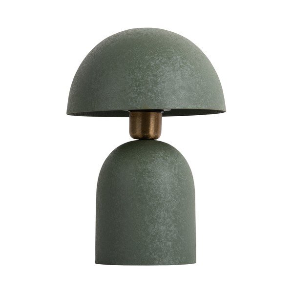Stalinis šviestuvas žalios spalvos (aukštis 30 cm) su metaliniu gaubtu Boaz – Leitmotiv
