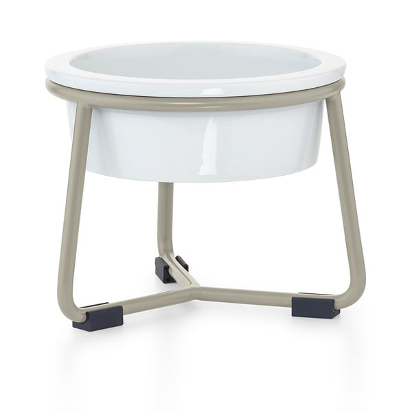 Iš porceliano dubuo su pagrindu šuniui ø 20 cm Pranzo Greige M – MiaCara