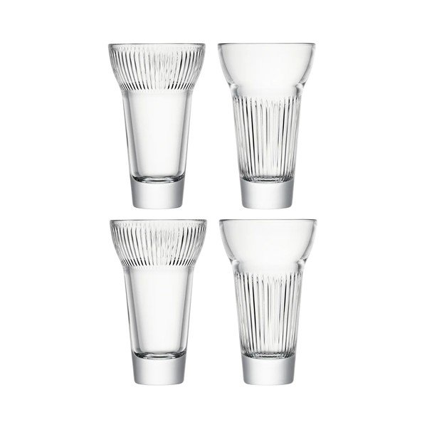 Stiklinės 4 vnt. šotams 220 ml Mix – La Rochére