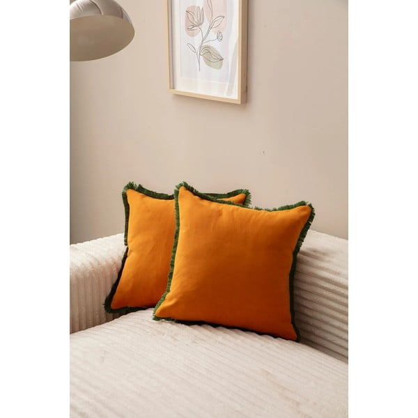 Dekoratyviniai pagalvių užvalkalai 2 vnt. 43x43 cm Sacakli – Mioli Decor-image-2