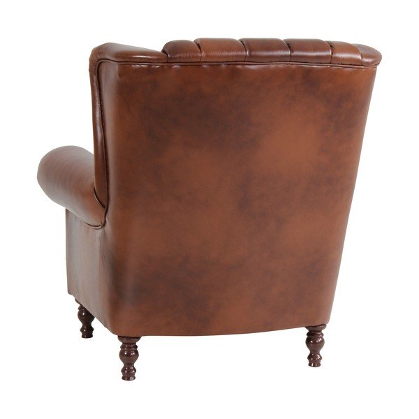 Rudas odinis krėslas Max Winzer Vary-image-3