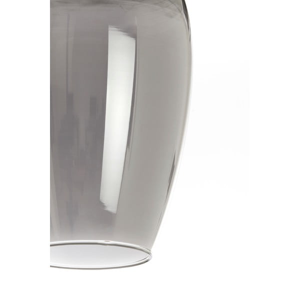 Kabantis šviestuvas tamsiai pilkos spalvos/bronzinės spalvos ø 35 cm su stiklo gaubtu Lukaro – Light & Living-image-3