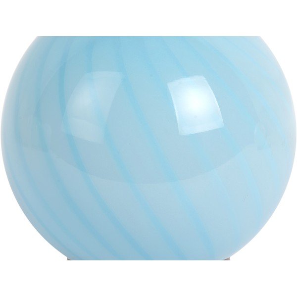 Šviesiai mėlynos spalvos stalinis šviestuvas (aukštis 17 cm) su stiklo gaubtu Summer Globe – Leitmotiv-image-3
