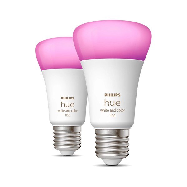 LED lemputės 2 vnt. 11 W E27, White and color ambiance – Philips Hue-image-1