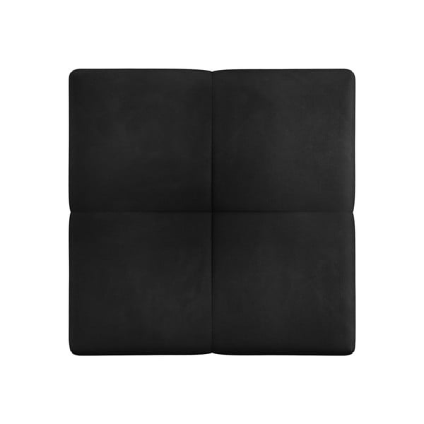 Juodo aksomo sofos modulis Rome Velvet - Cosmopolitan Design-image-3