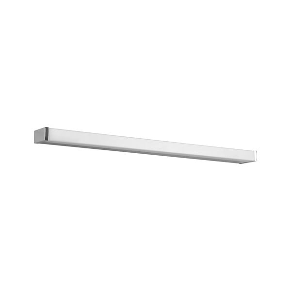 LED sieninis blizgaus sidabro šviestuvas (ilgis 80 cm) Fabio - Trio