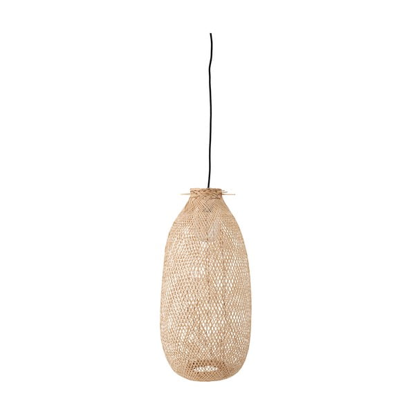 Kabantis šviestuvas natūralios spalvos ø 25 cm su bambukiniu gaubtu Evert – Bloomingville