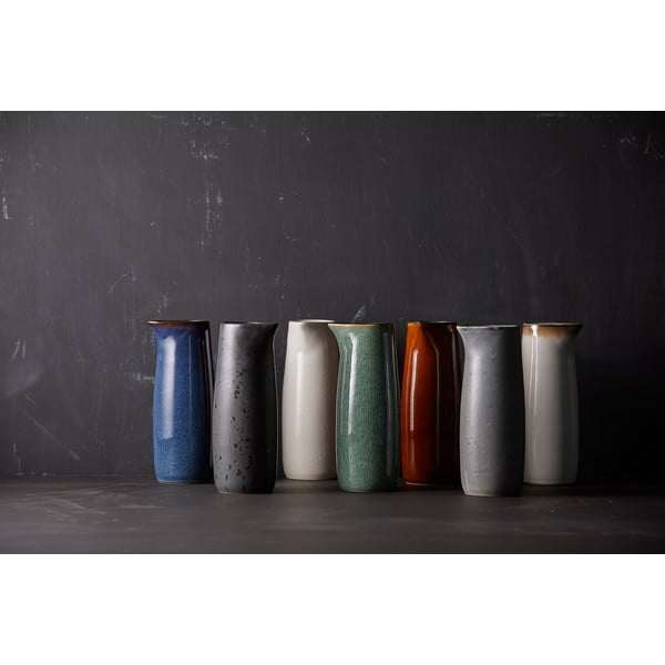 Smėlio spalvos iš keramikos pieno ąsotis 500 ml Cream/Cream – Bitz-image-4