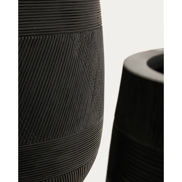 Iš betono gėlių vazonų dangteliai 2 vnt. ø 50 cm Tival – Kave Home-image-3