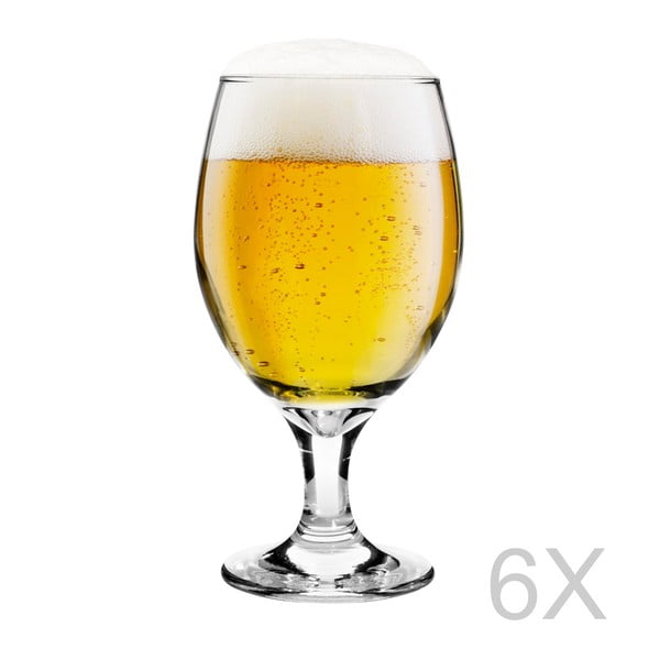 6 "Bistro" alaus bokalų rinkinys