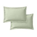 Iš medvilninio perkelio pagalvės užvalkalai 2 vnt. 50x75 cm Cotton Percale – Bianca