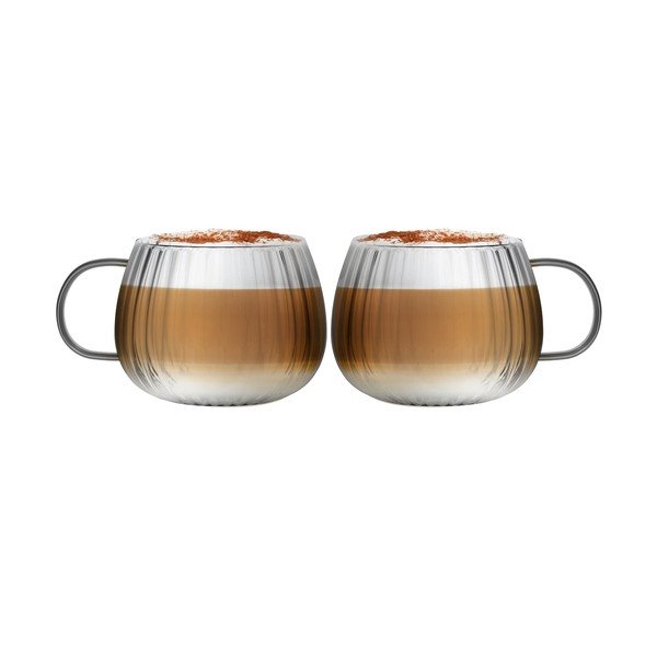 Puodeliai 2 vnt. kapučino 350 ml Tulip – Vialli Design