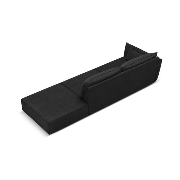 Gultas tamsiai pilkos spalvos (su kairiuoju kampu) Vanda – Mazzini Sofas-image-3