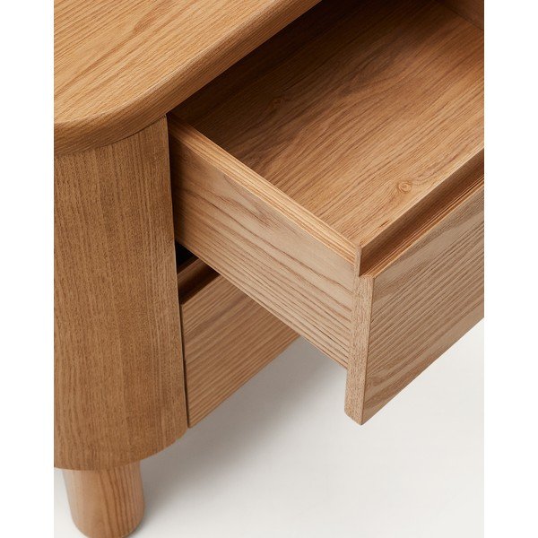 Natūralios spalvos naktinis staliukas Salaya – Kave Home-image-4