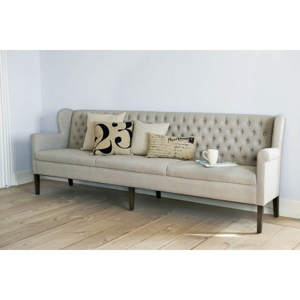 Sofa "Kingston Beige", 240x92x66 cm-image-1
