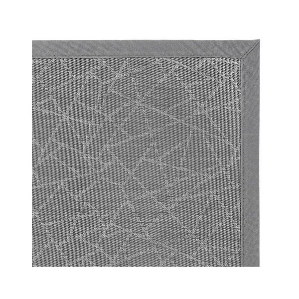 Kilimas iš PVC šviesiai pilkos spalvos 180x250 cm Geo Silver – Casa Selección-image-2