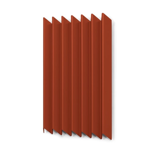 Terakotos spalvos iš metalo sieninė lentyna 29 cm Sensu – Spinder Design-image-2