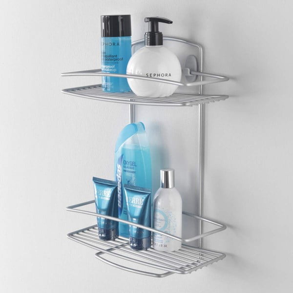 Metaltex Onda dviejų pakopų sieninis stovas, 26 x 35 cm-image-1