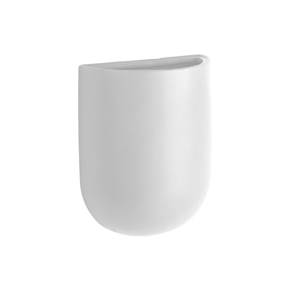 Matinės baltos spalvos keraminis sieninis vazonas PT LIVING Oval-image-2