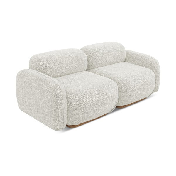 Kreminės spalvos sofa 190 cm Ailani – Makamii-image-2