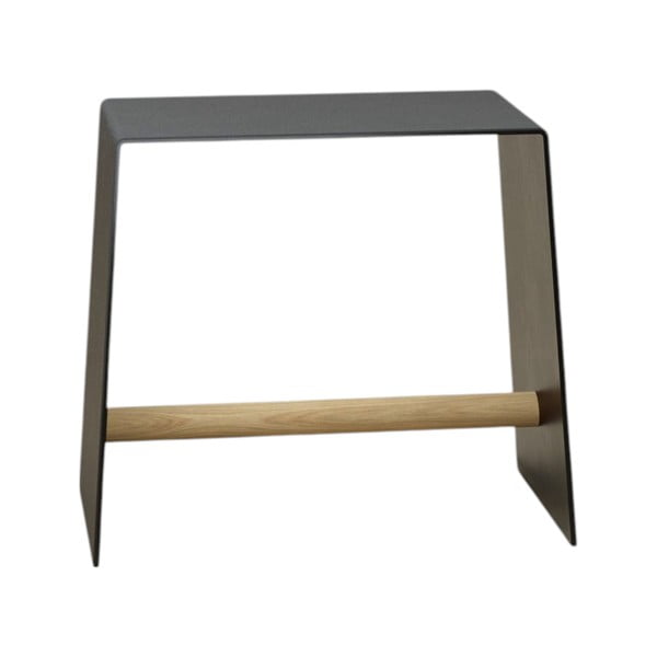 Juodos spalvos iš metalo taburetė Bull – LIND DNA-image-2