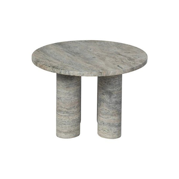 Iš akmens apvalios formos šoninis stalas ø 52 cm Volos – Blomus-image-2