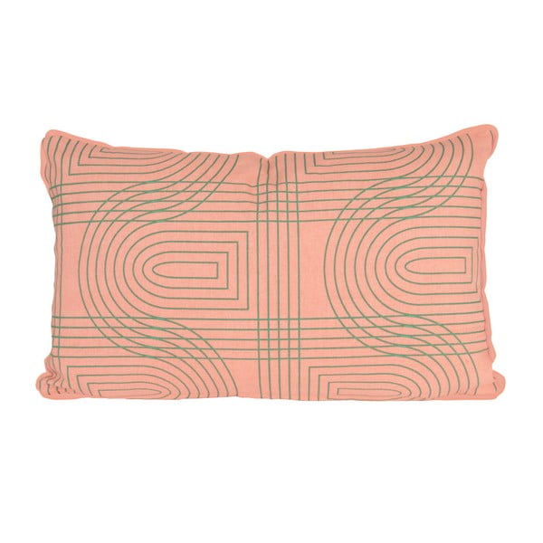 Rožinė pagalvė PT LIVING Retro, 50 x 30 cm