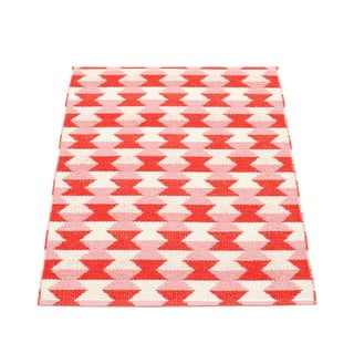 Raudonos spalvos lauko ir vidaus kilimas 70x100 cm Dana Coral – Pappelina
