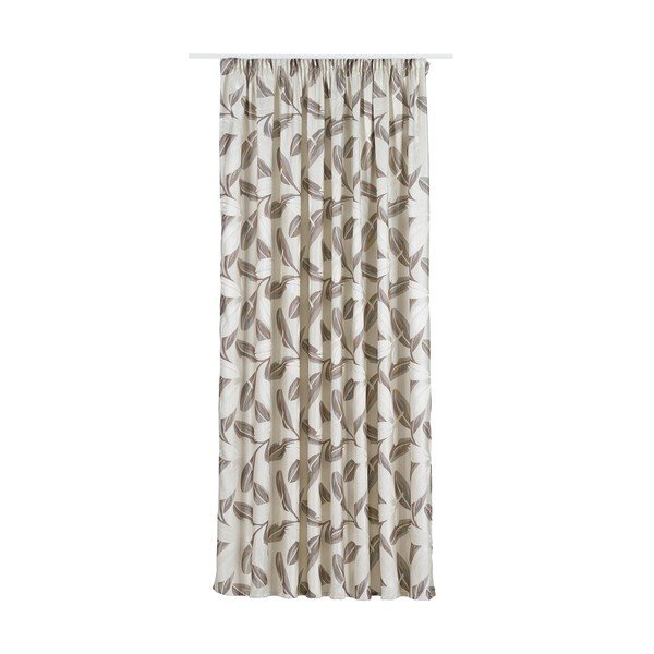 Užuolaida rudos spalvos/kreminės spalvos 210x245 cm Nydia – Mendola Fabrics-image-2