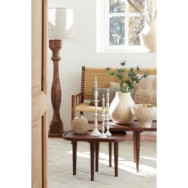 Šviestuvo gaubtas smėlio spalvos ø 50 cm Caden – Light & Living-image-3
